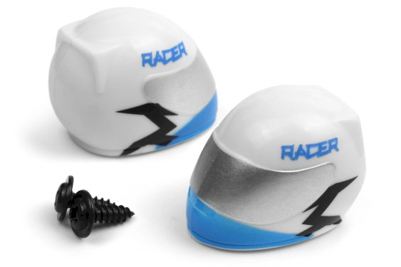 BlackZon 540185 Blue Driver Helmet for Smyter (2 Pack)
