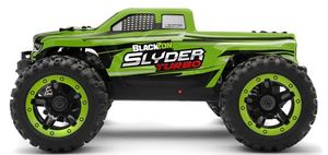 BlackZon 540200 Green Slyder MT Turbo 1/16 RTR 4WD Brushless Monster Truck