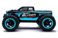 BlackZon 540209 Blue Slyder MT Turbo 1/16 RTR 4WD Brushless Monster Truck