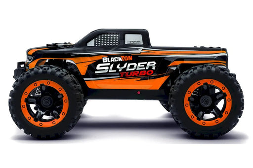 BlackZon 540210 Orange Slyder MT Turbo 1/16 RTR 4WD Brushless Monster Truck