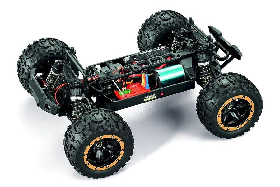 BlackZon 540212 Gold Slyder MT Turbo 1/16 RTR 4WD Brushless Monster Truck