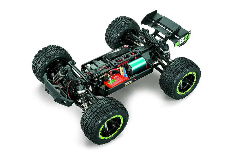 BlackZon 540214 Green Slyder ST Turbo 1/16 RTR 4WD Brushless Stadium Truck
