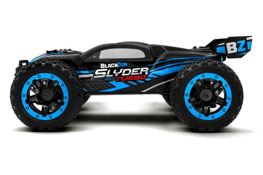 BlackZon 540215 Blue Slyder ST Turbo 1/16 RTR 4WD Brushless Stadium Truck