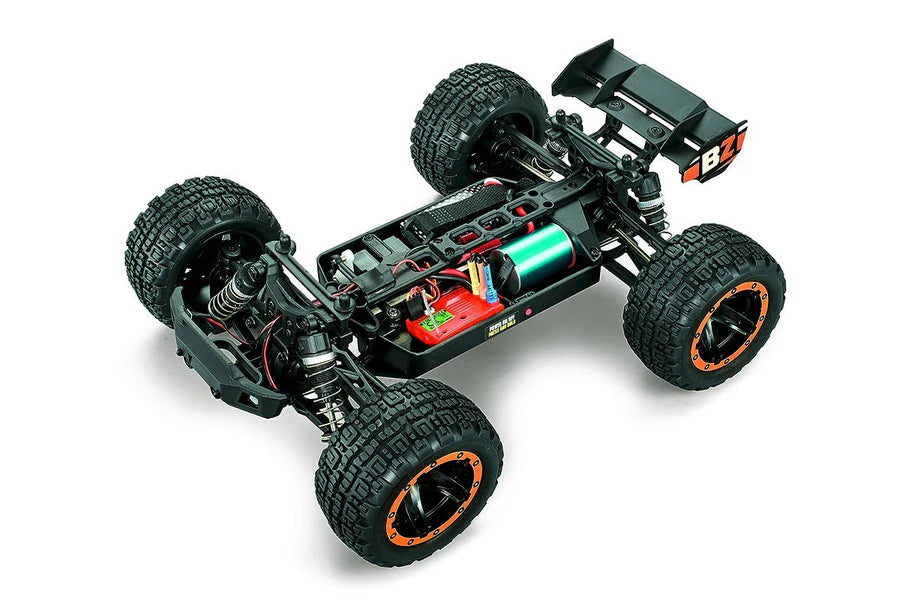 BlackZon 540216 Orange Slyder ST Turbo 1/16 RTR 4WD Brushless Stadium Truck