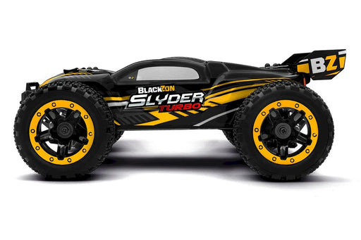 BlackZon 540219 Yellow Slyder ST Turbo 1/16 RTR 4WD Brushless Stadium Truck