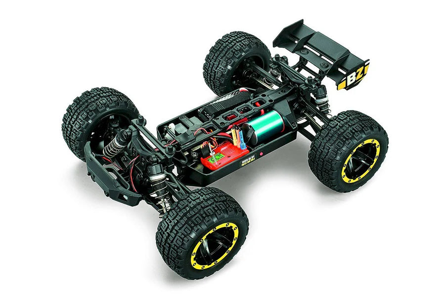 BlackZon 540219 Yellow Slyder ST Turbo 1/16 RTR 4WD Brushless Stadium Truck