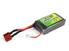BlackZon 540223 2S 7.4V 1000mAh LiPo Battery Pack with T-Plug