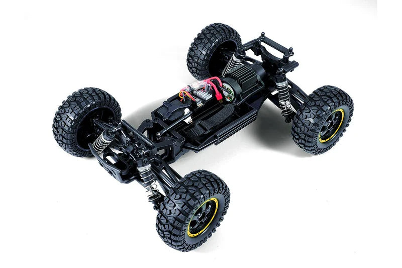 BlackZon 540227 Smyter 1/12 RTR 4WD Electric Desert Buggy - Yellow