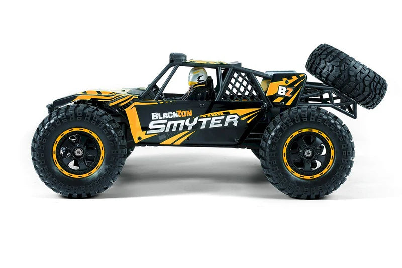 BlackZon 540227 Smyter 1/12 RTR 4WD Electric Desert Buggy - Yellow