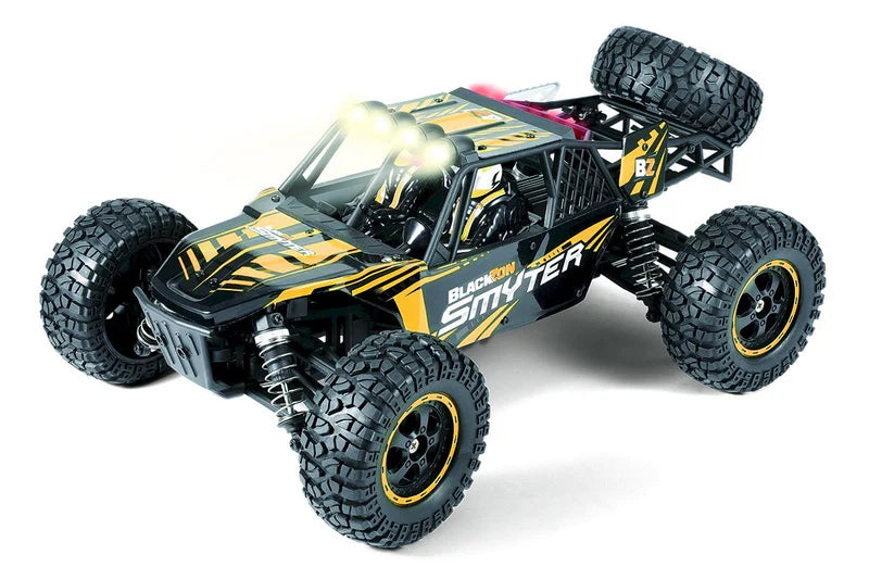 BlackZon 540227 Smyter 1/12 RTR 4WD Electric Desert Buggy - Yellow