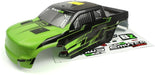 BlackZon 540233 Body (Green/Black) for Smyter MT Turbo