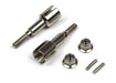 BlackZon 540241 Steel Rear Wheel Axles for Smyter MT Turbo (2 Pack)