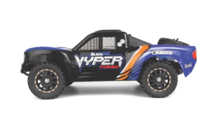 BlackZon 540276 Blue-Orange Vyper SC Turbo 1/16 4WD Electric 2S Brushless