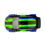BlackZon 540282 Vyper RX 1/16 4WD Rally Car - Blue/Green