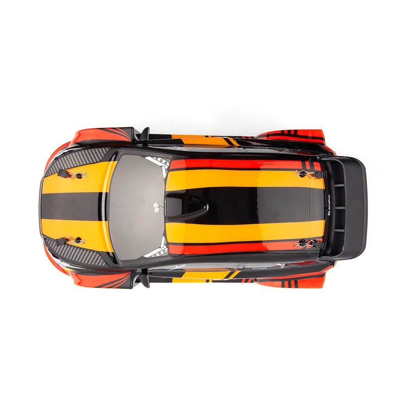 BlackZon 540283 Vyper RX Turbo 1/16 4WD 2S Brushless Rally Car - Red/Orange