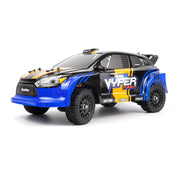 BlackZon 540284 Vyper RX Turbo 1/16 4WD 2S Brushless Rally Car - Blue/Orange