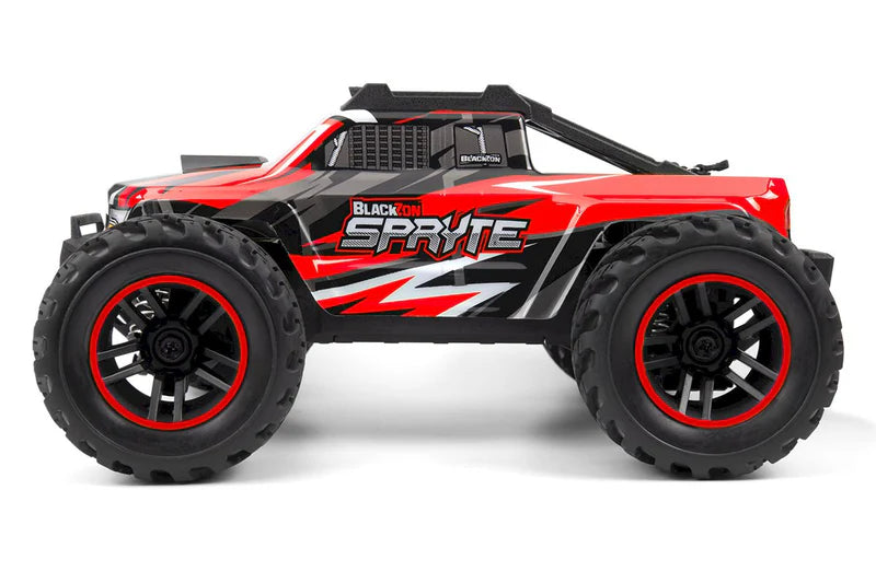 BlackZon 540302 Red Spryte MT 1/20 4WD Electric Monster Truck
