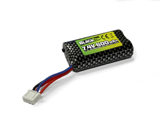 BlackZon 540337 2S 7.4V 600mAh LiPo Battery Pack for Spryte