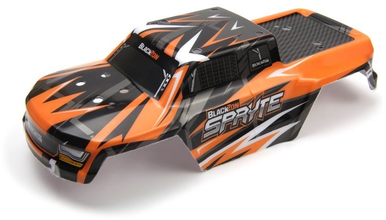 BlackZon 540345 Orange MT Body for Spryte
