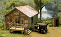 Blair Line 2003 HO Scale Sam's Roadhouse Laser-cut Kit