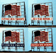 Blair Line 2520 HO Scale Laser-Cut Wood Billboard Kit - Patriotic US Flag - Includes 4 Slogans