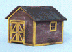 Blair Line 75 N Scale Section Toolhouse Laser-cut Kit