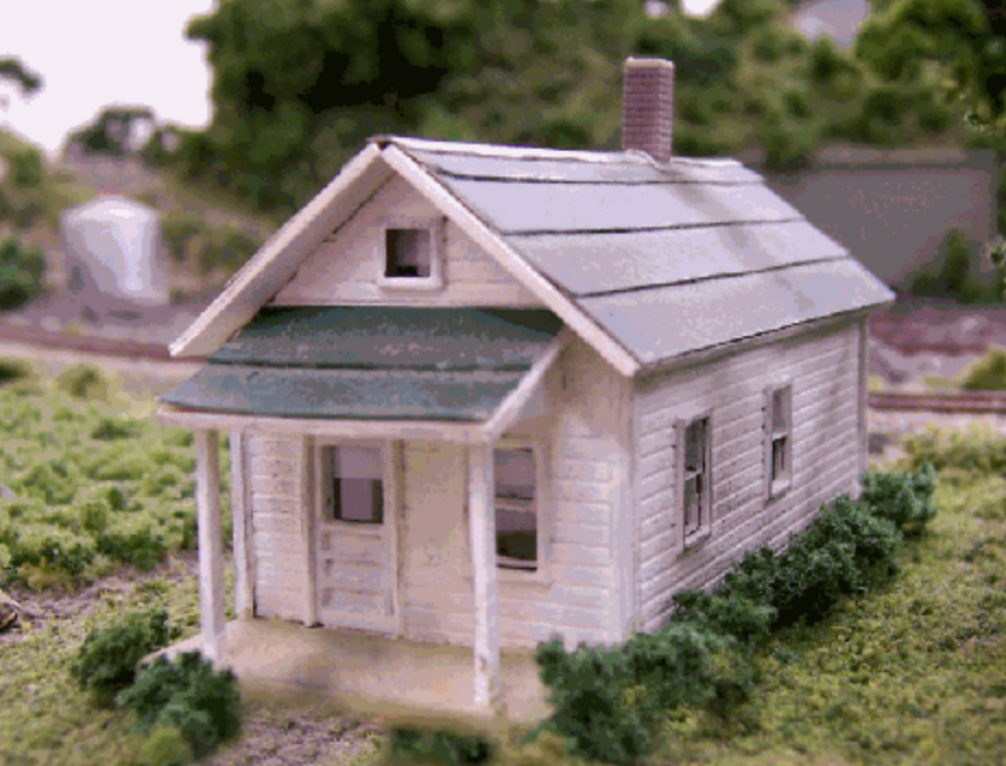 Blair Line 79 N Scale Shotgun House Laser-cut Kit
