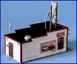 Blair Line Fred & Red's Hamburgers Laser-cut Kit