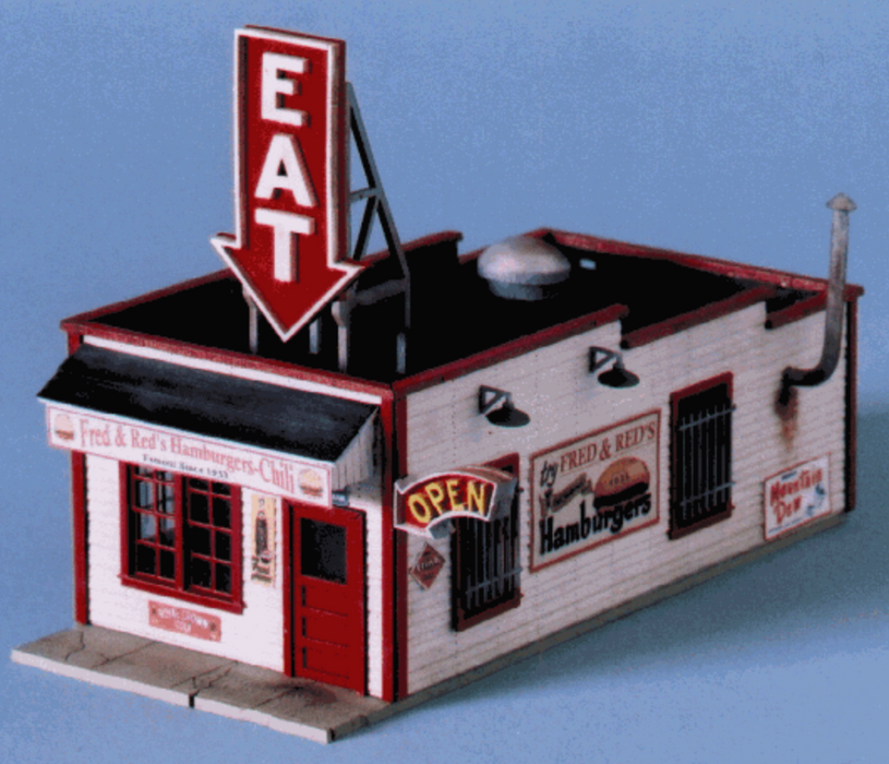 Blair Line Fred & Red's Hamburgers Laser-cut Kit