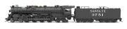 BLI N Scale 4-8-4 Steam Loco Santa Fe ATSF