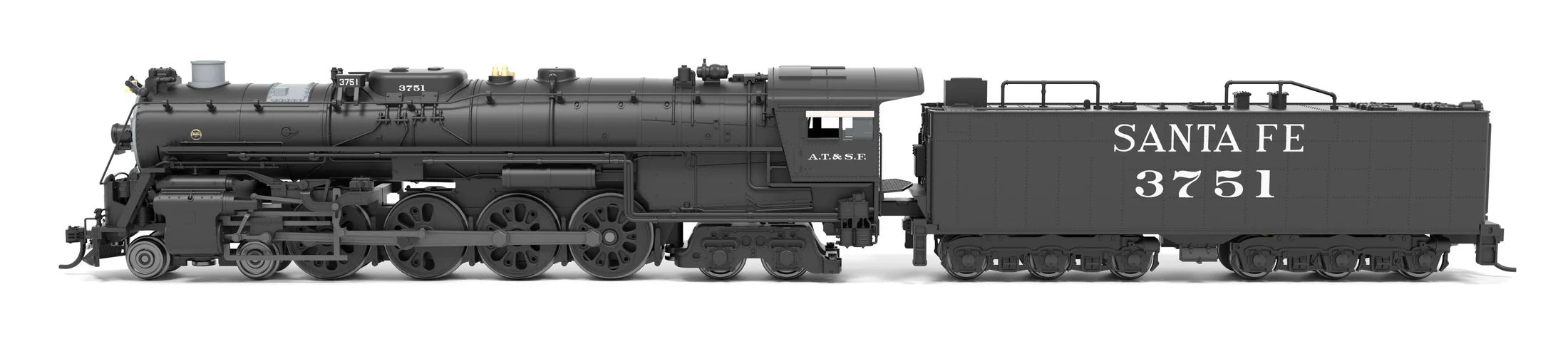 BLI N Scale 4-8-4 Steam Loco Santa Fe ATSF