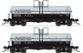 BLI 10352 HO Scale 6000 Gallon Tank Car Dow Chemical GWEX 2 Pack