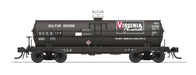 BLI 10361 HO Scale 6000 Gallon Tank Car Virginia Chemical VCSX 2 Pack