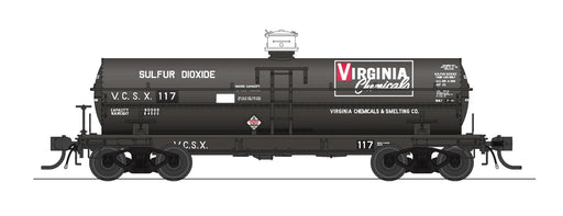 BLI 10361 HO Scale 6000 Gallon Tank Car Virginia Chemical VCSX 2 Pack
