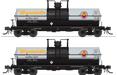 BLI 10362 HO Scale 6000 Gallon Tank Car Wyandotte Chemical SHPX 2 Pack