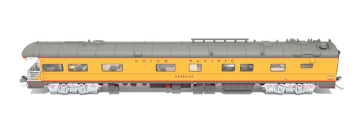 BLI 10490 N Scale Union Pacific Business Car 119 "Kenefick" UP Shield