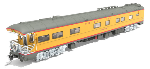 BLI 10492 N Scale Union Pacific Business Car 119 "Kenefick" George Bush Funeral Train Drumhead
