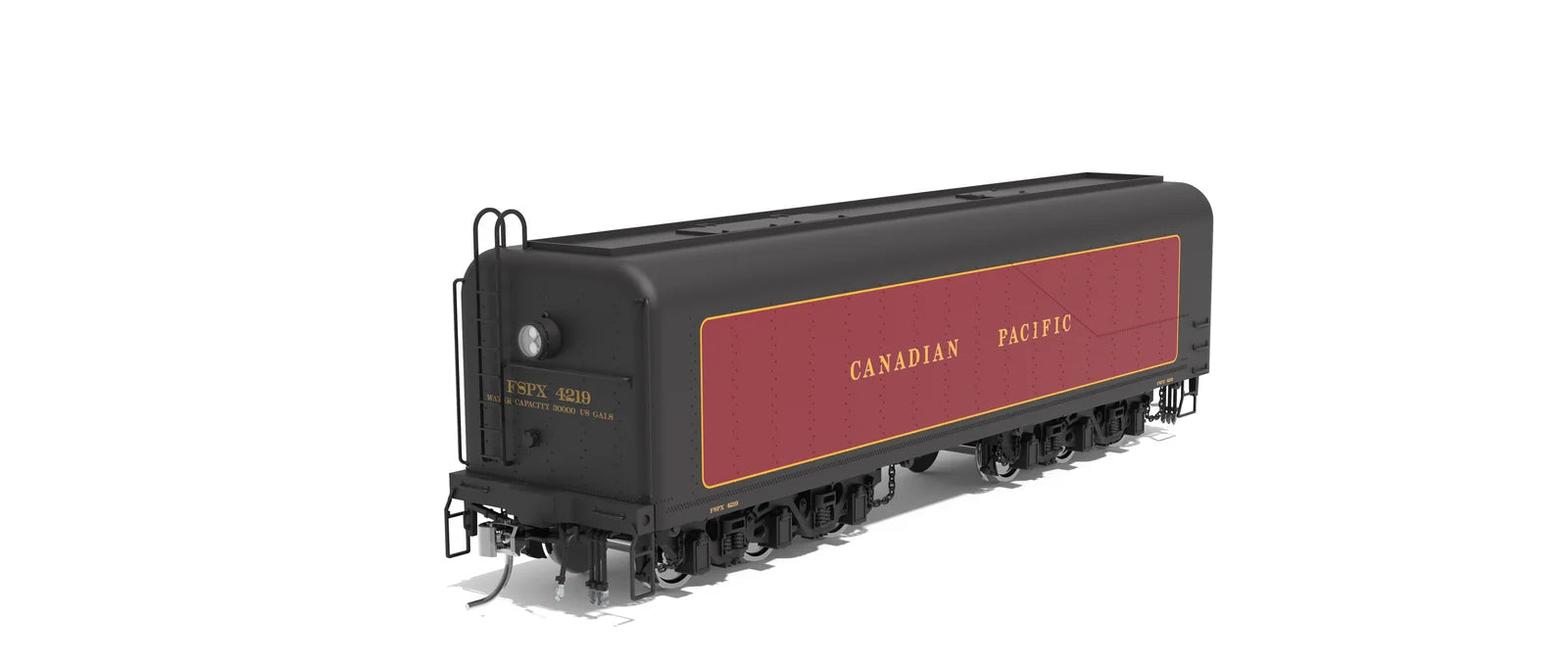 BLI 10573 HO Scale DLMX Auxiliary Water Tender Canadian Pacific FSPX 4219