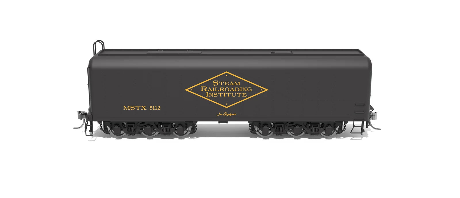 BLI 10578 HO Scale DLMX Auxiliary Water Tender Steam Railroading Institute MSTX 5112