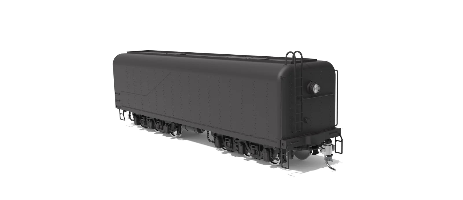 BLI 10579 HO Scale DLMX Auxiliary Water Tender Black Unlettered