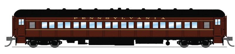 BLI 10651 N Scale Heavyweight 5-Car Passenger Set Pennsylvania PRR (Late 1940's Era)