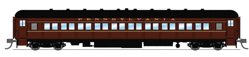 BLI 10652 N Scale Heavyweight 5-Car Passenger Set Pennsylvania PRR (1950's Era)