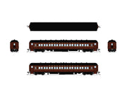 BLI 10652 N Scale Heavyweight 5-Car Passenger Set Pennsylvania PRR (1950's Era)