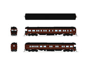 BLI 10652 N Scale Heavyweight 5-Car Passenger Set Pennsylvania PRR (1950's Era)