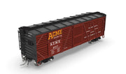 BLI 10708 HO Scale 40' Wood Stock Car ACME Glue Factory with Horse Sounds