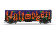BLI 10710 HO Scale 40' Wood Stock Car "Halloween" with Spooky Sounds