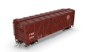 BLI 10723 HO Scale 40' Wood Stock Car Missouri Pacific MP 4-Pack No-Sound