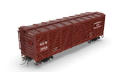 BLI 10724 HO Scale 40' Wood Stock Car Norfolk & Western N&W 4-Pack No-Sound