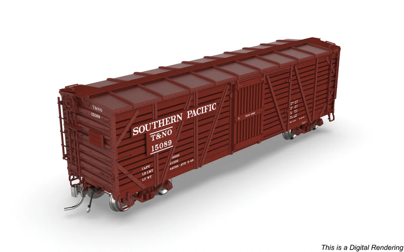 BLI 10726 HO Scale 40' Wood Stock Car Southern Pacific SP 4-Pack No-Sound