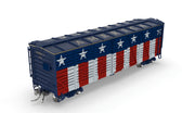 BLI 10729 HO Scale 40' Wood Stock Car Holidays 4-Pack No-Sound